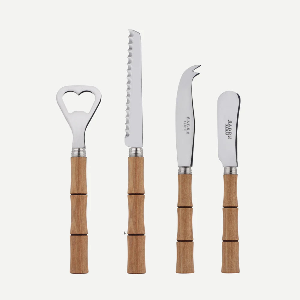 Light Bamboo Aperitif Set