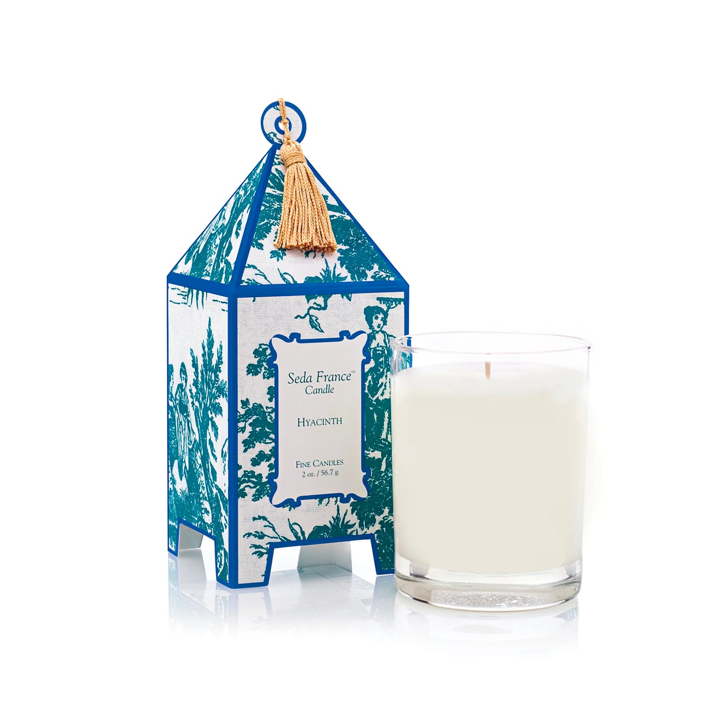 Hyacinth Mini Pagoda Box Candle