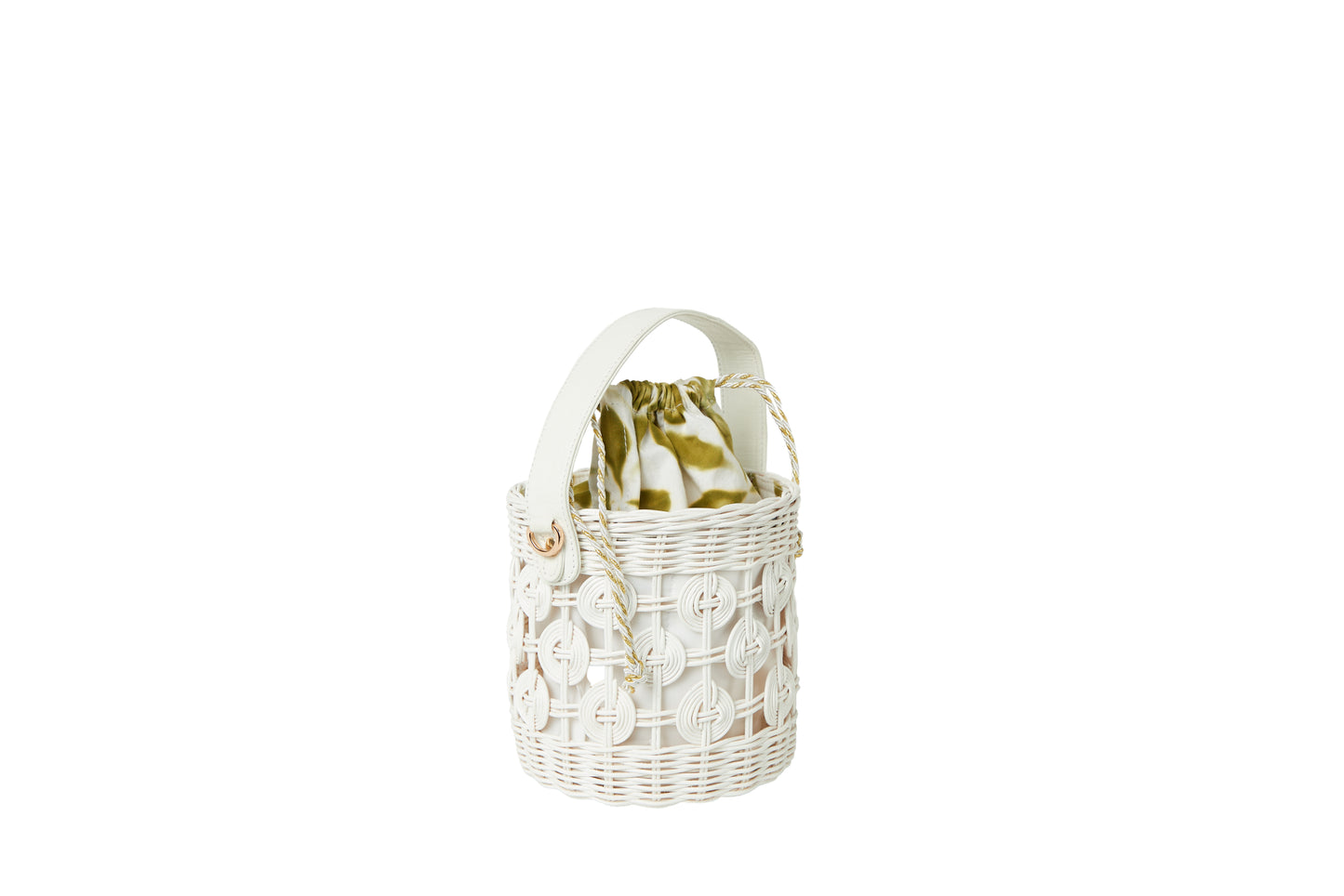 Maribella Bucket Bag - White