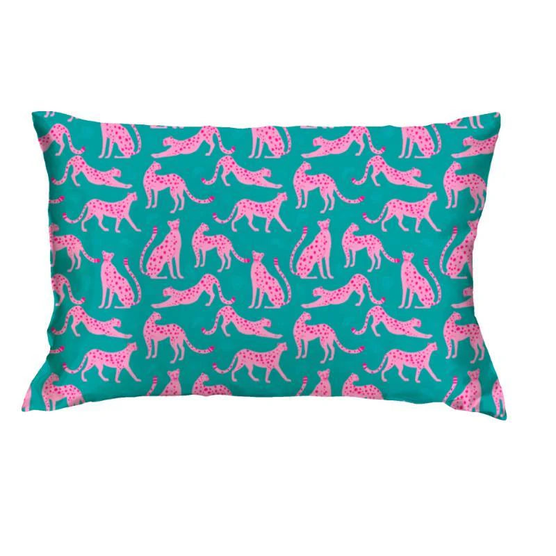 See ya, Cheetah Satin Pillow Case