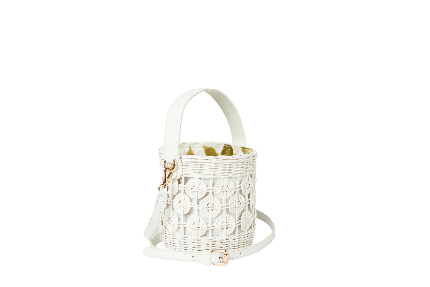 Maribella Bucket Bag - White