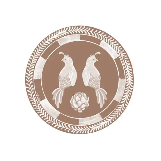Josephine Quail Dessert Plates