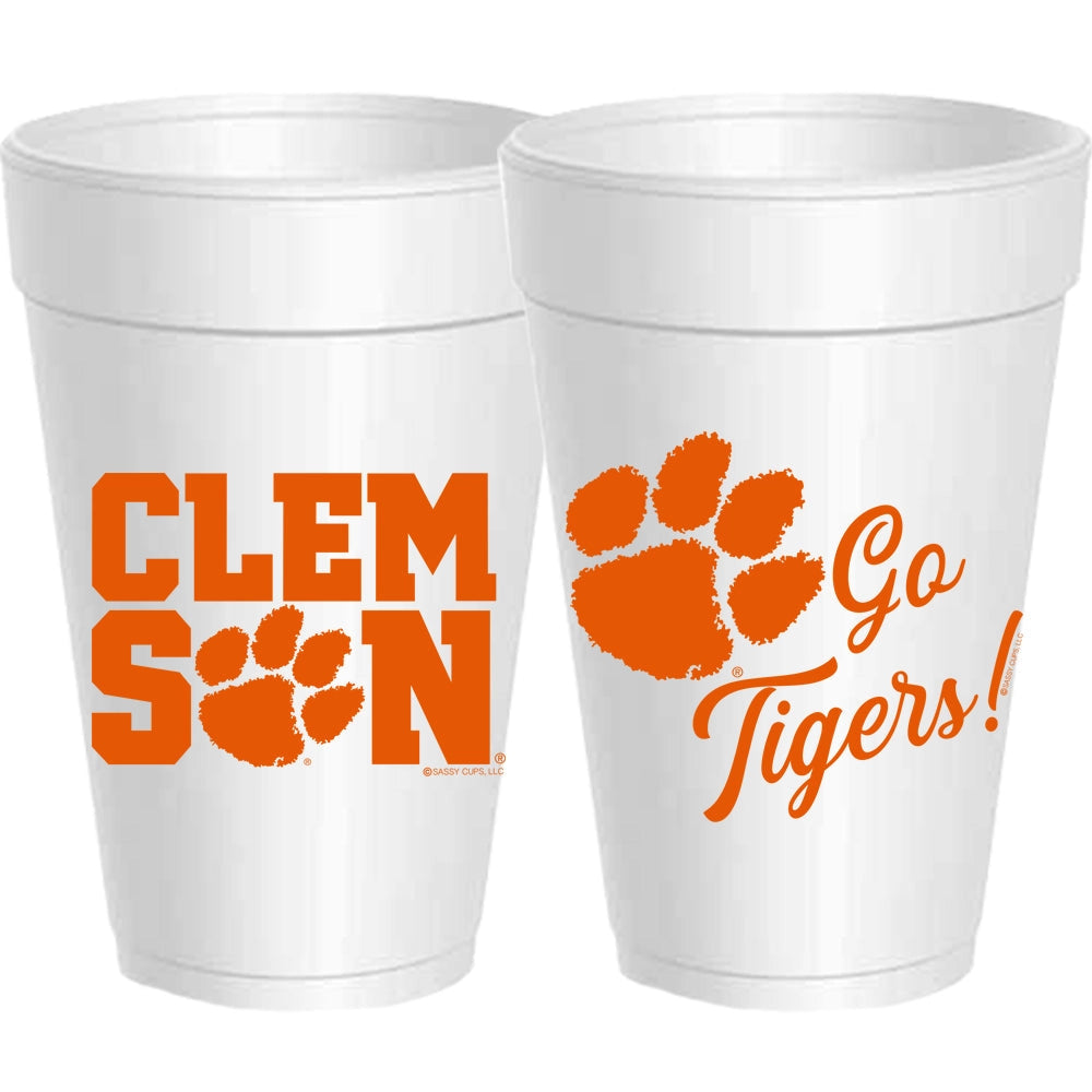 Clemson - Go Tigers Cups