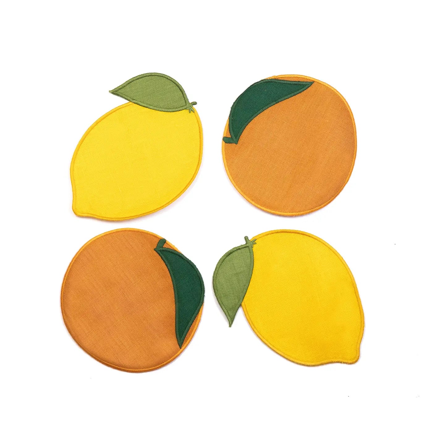 Citrus Cocktail Napkins S/4