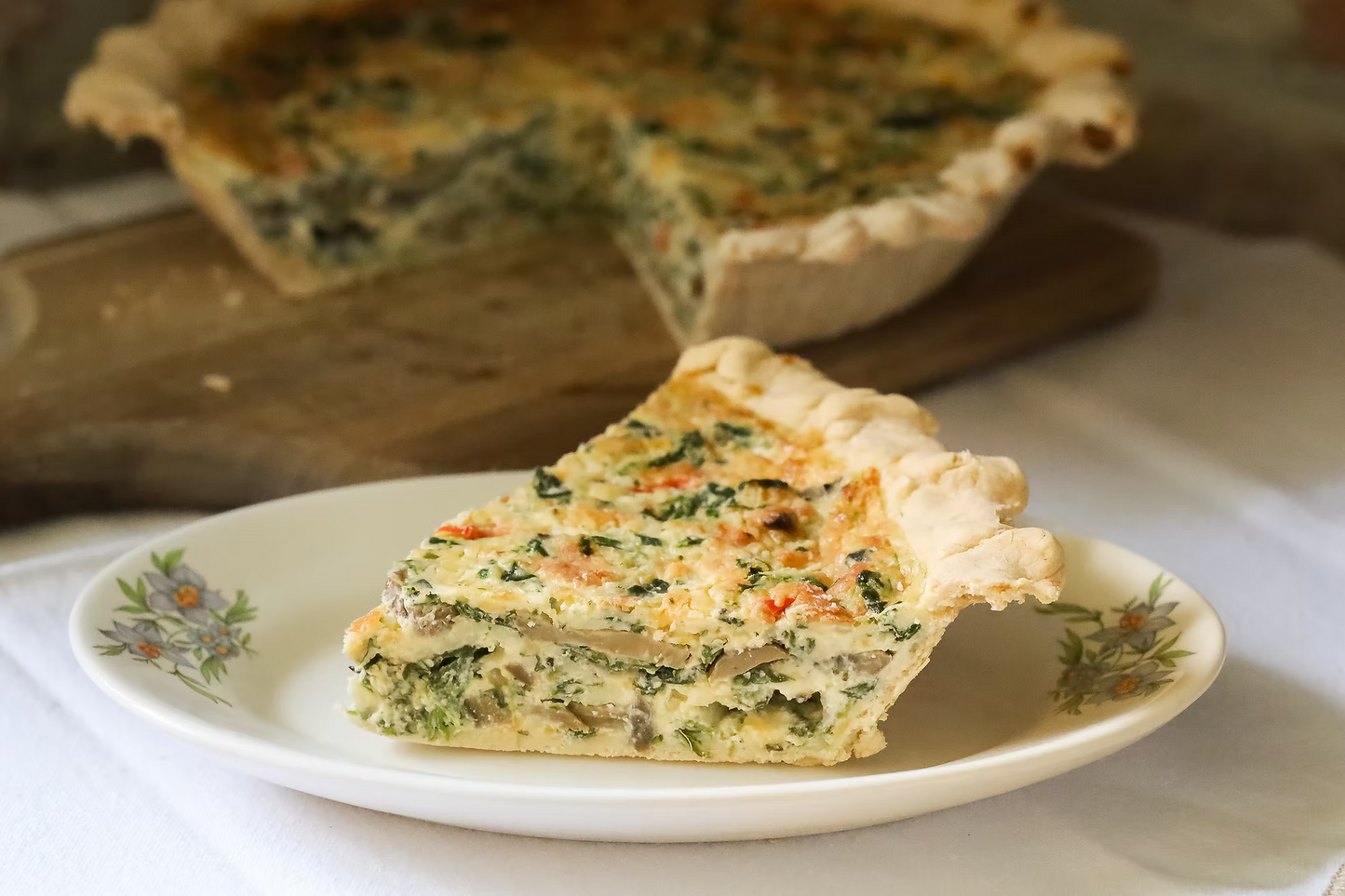 Garden Party Quiche