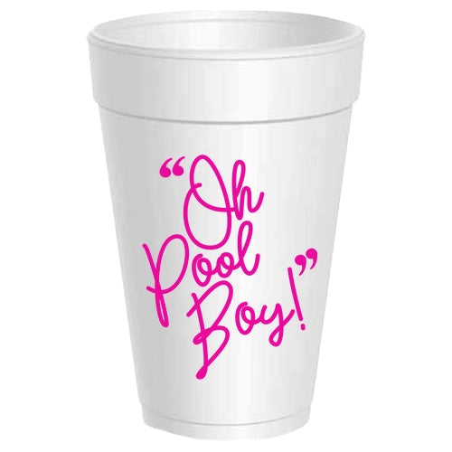 Oh Pool Boy Cups