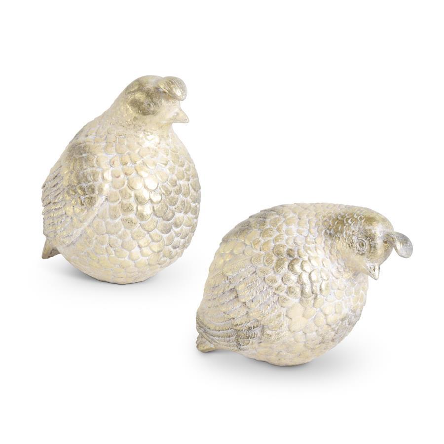 Gold Partridges Pair