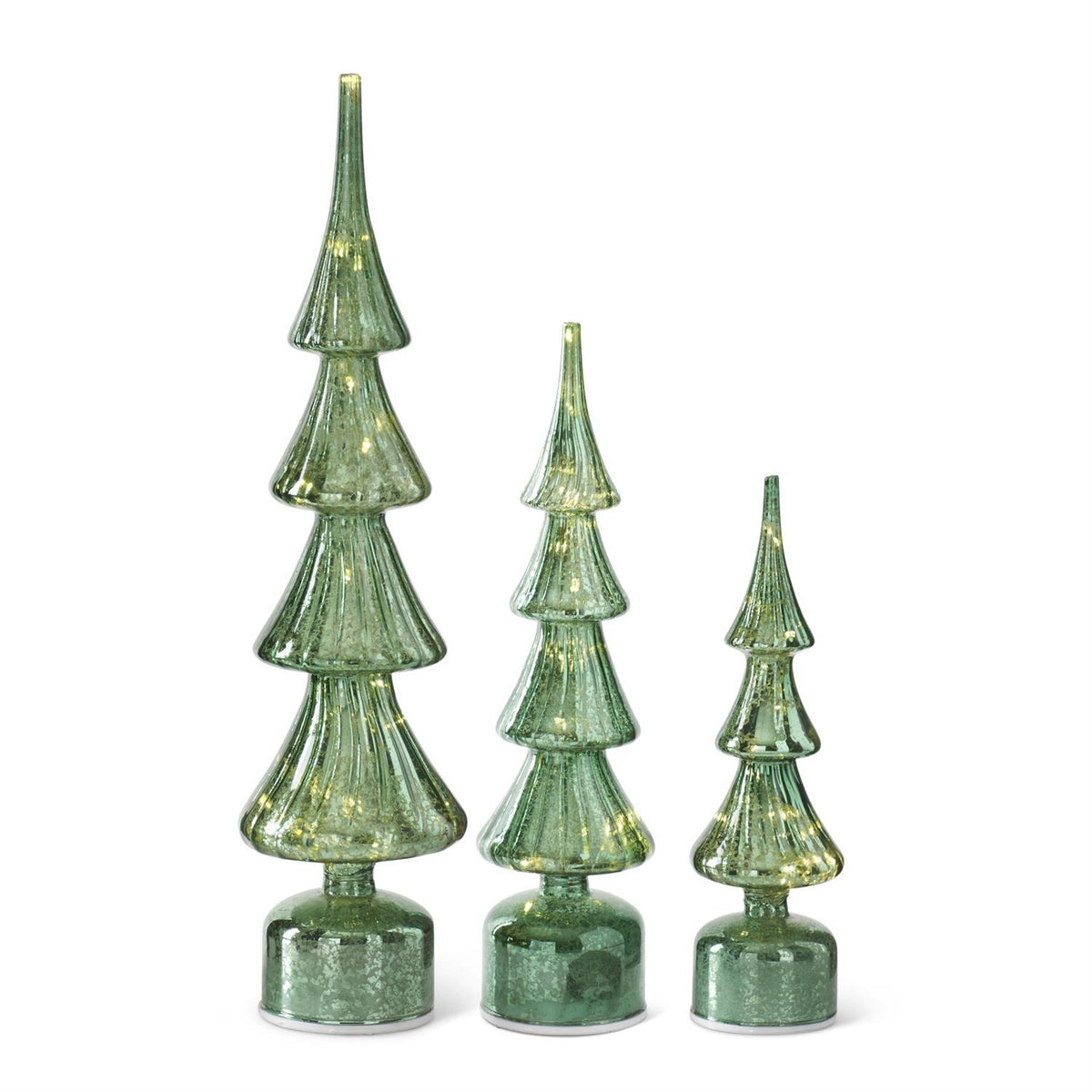 Rotating Green LED Tree