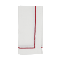 Red Line Napkin S/4