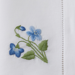 Violet Hemstitch Napkin