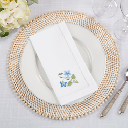 Violet Hemstitch Napkin