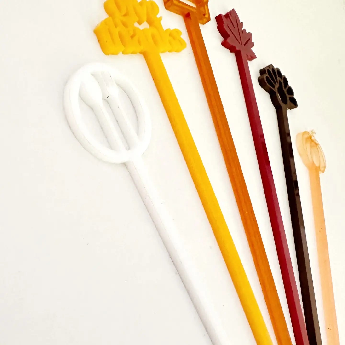 Thanksgiving Stir Stick Set
