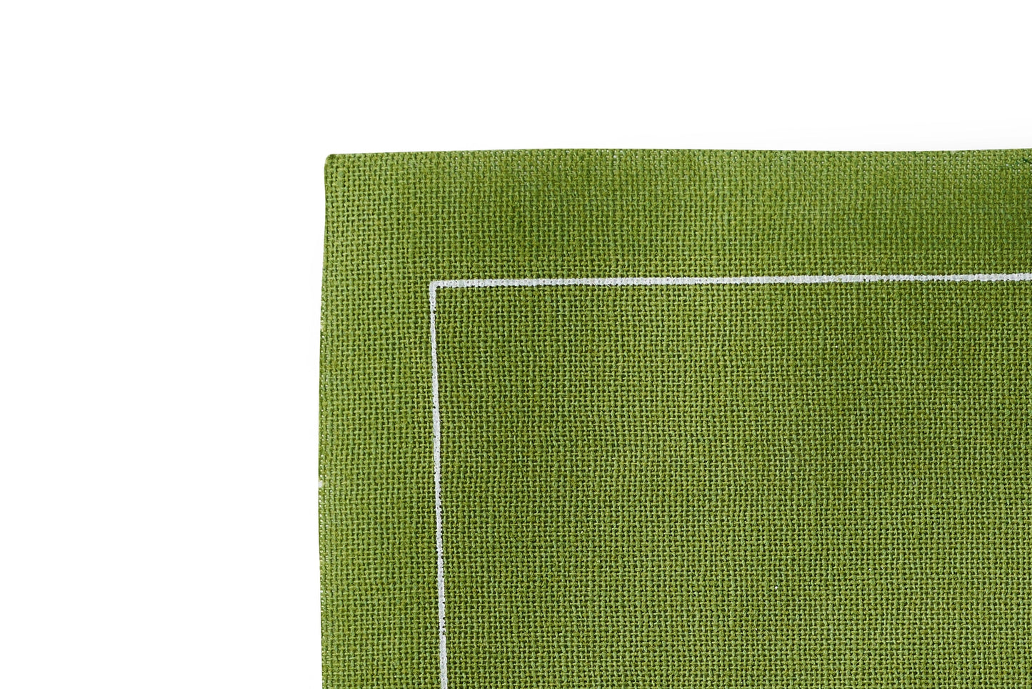 Cotton Cocktail Napkin Roll: Olive (Warm Green)