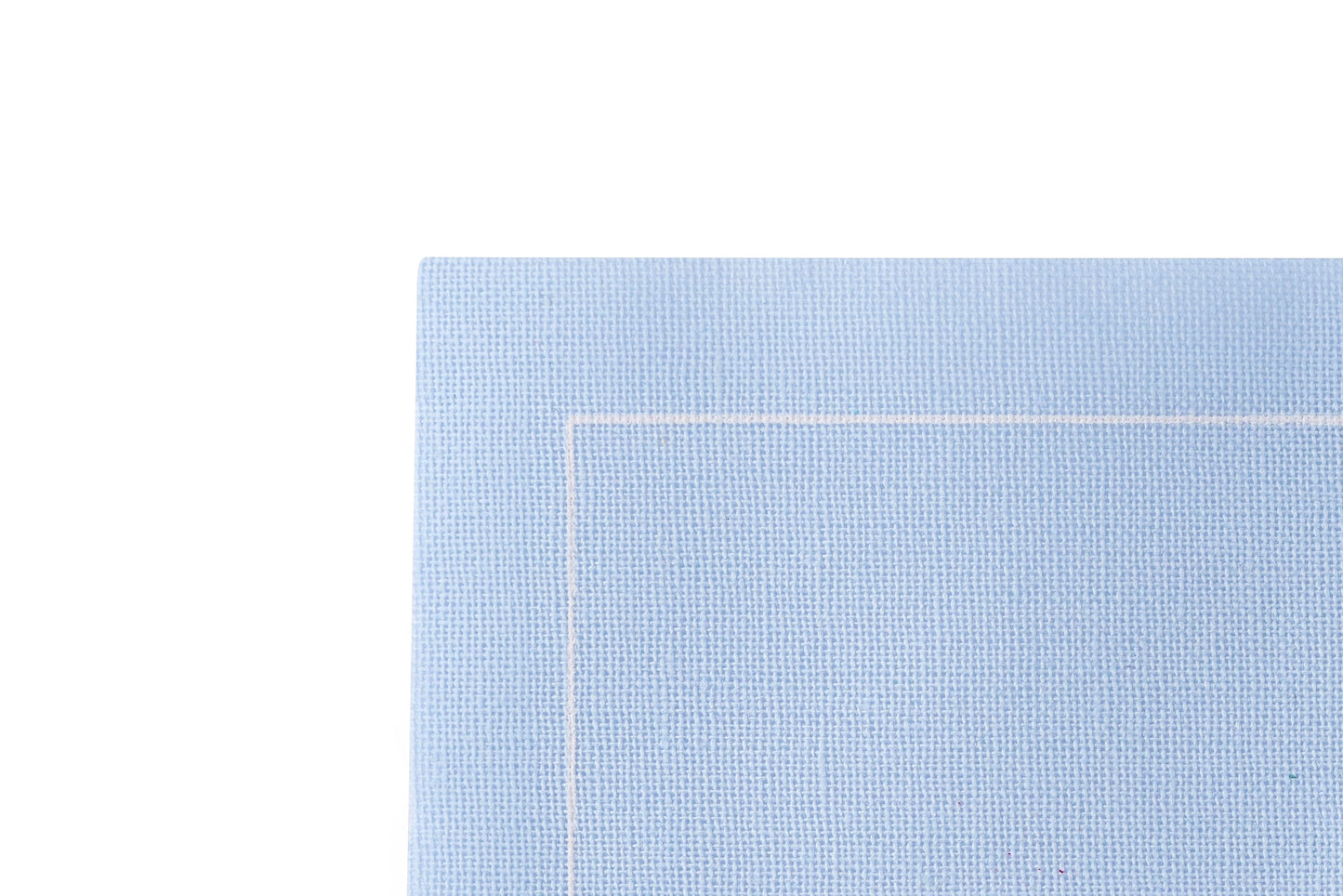 Cotton Cocktail Napkin Roll: Glass Slipper (Light Blue)