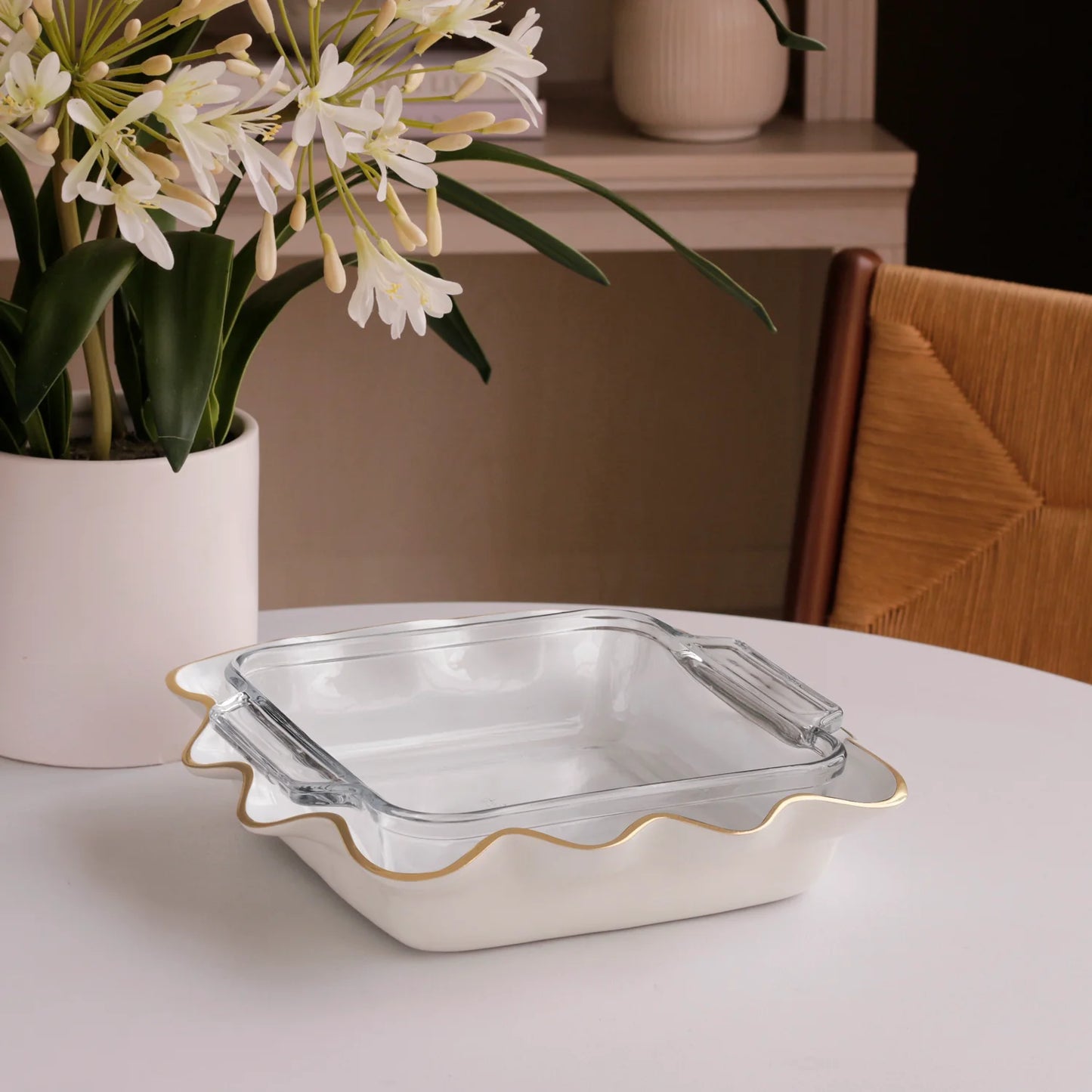 Encanto Carola Square Casserole Cream