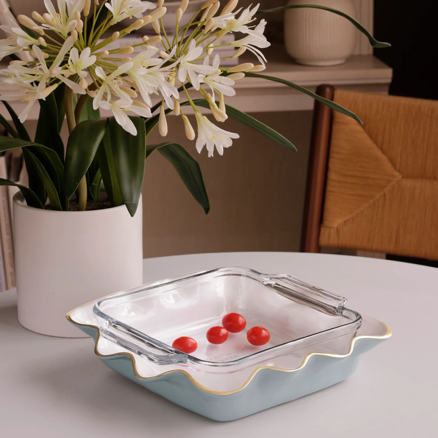 Encanto Carola Square Casserole Slate