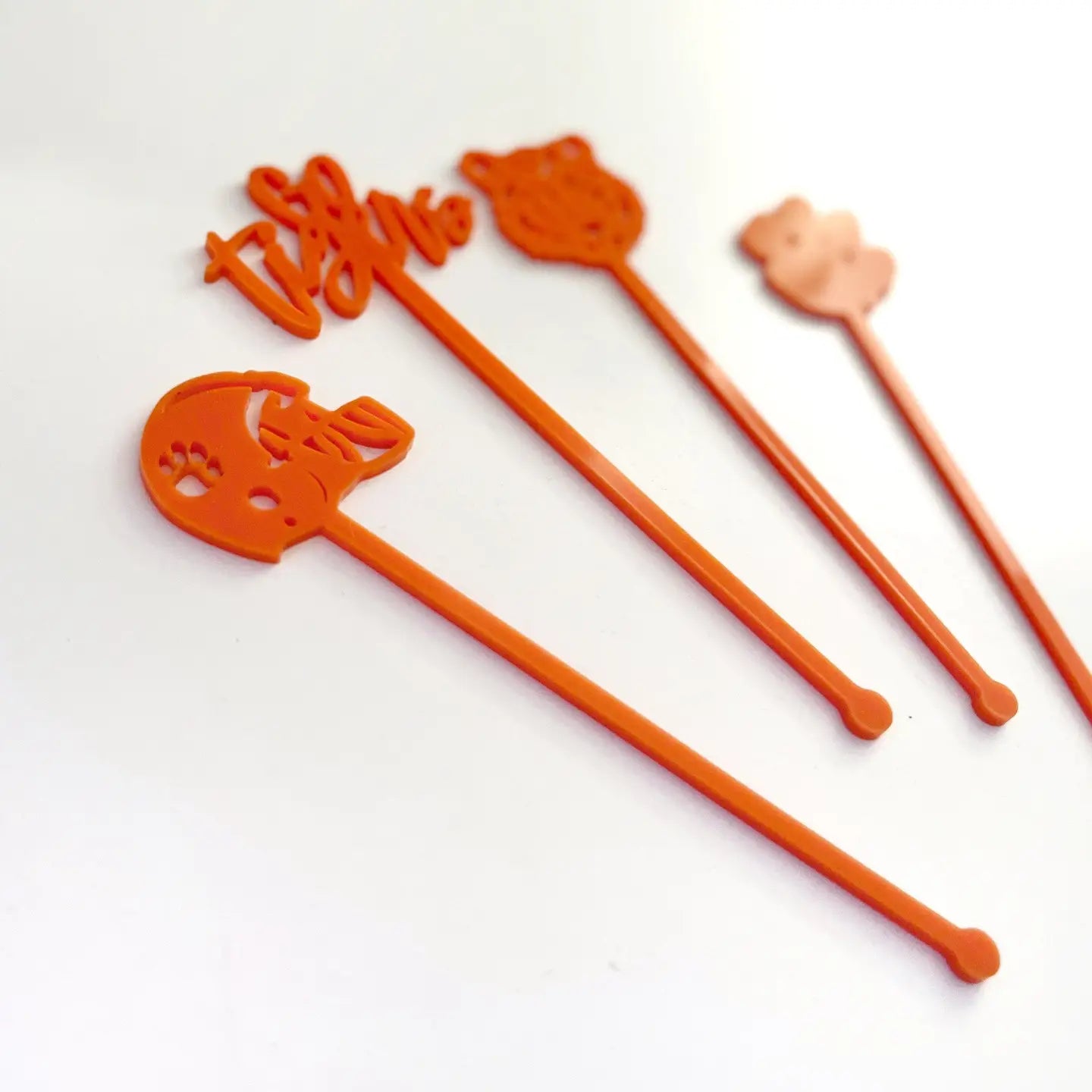 Clemson Tigers Stir Stick Set