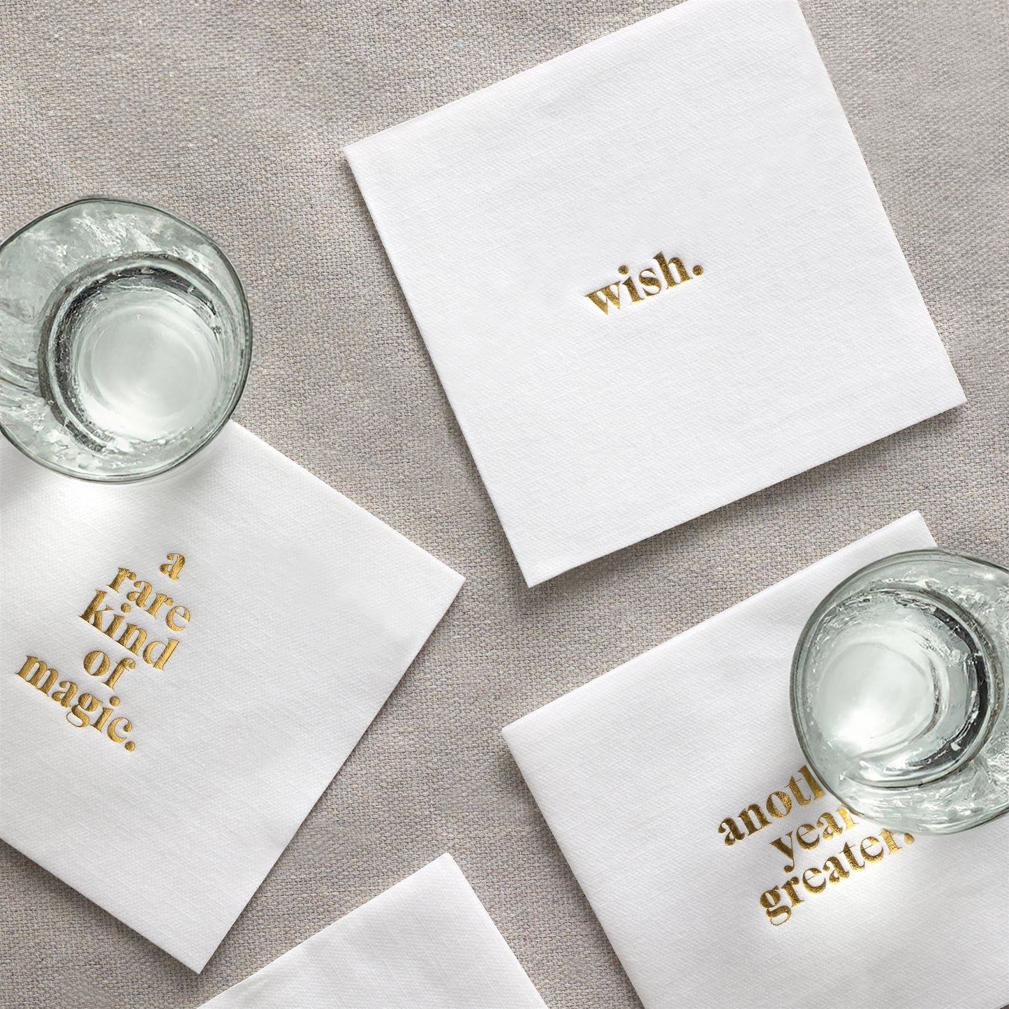 Another Year Greater Cocktail Napkins
