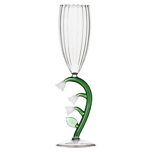 Optical Flute - White Flower