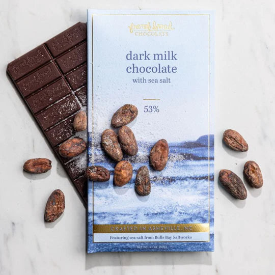 Dark Milk with Sea Salt Chocolate 53%