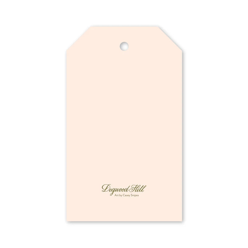 Swan Blooms Gift Tags