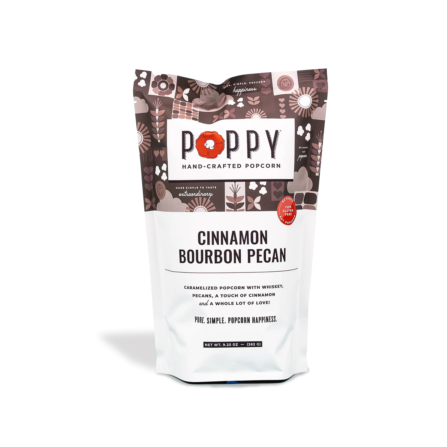 Cinnamon Bourbon Pecan Popcorn