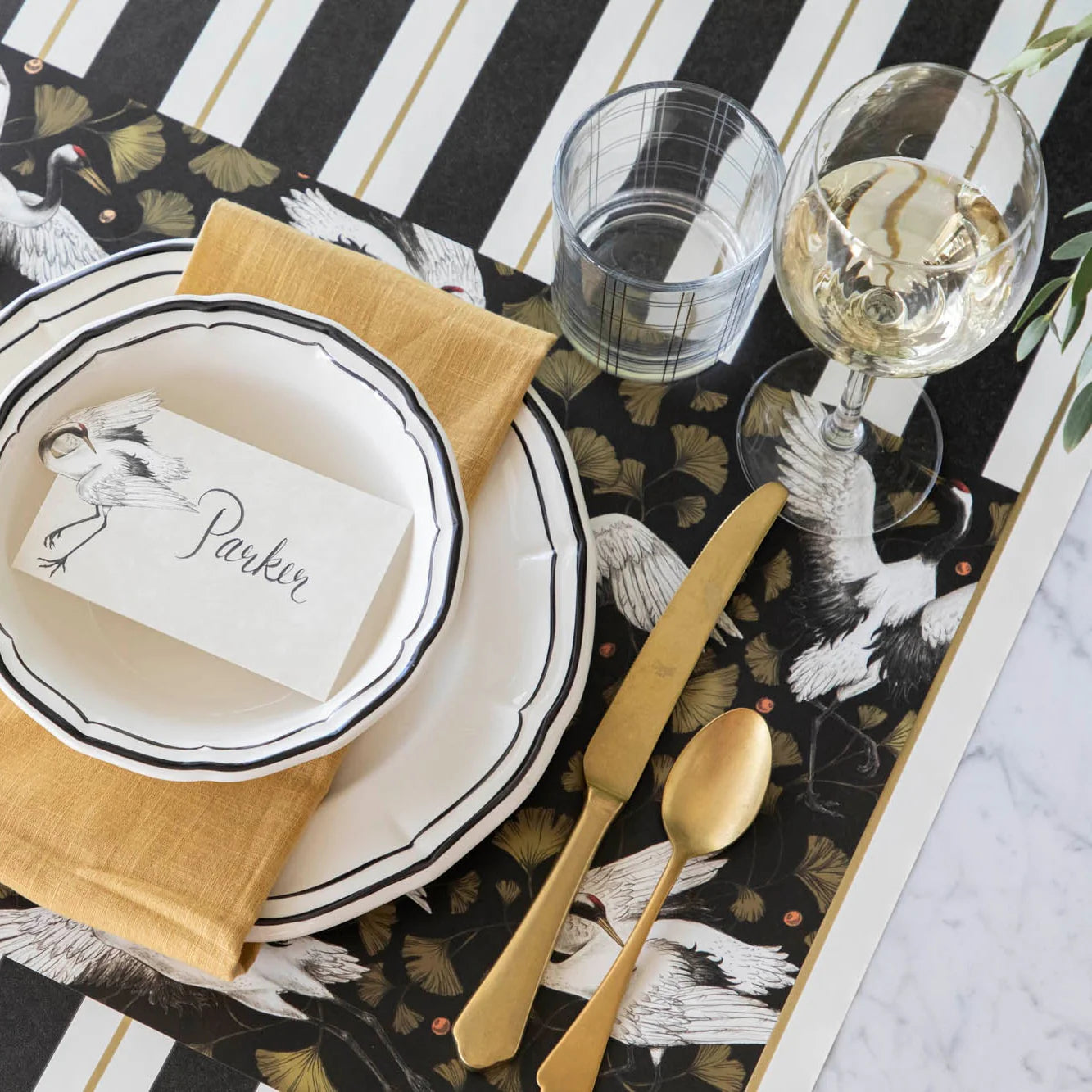 Crane Dance Placemat