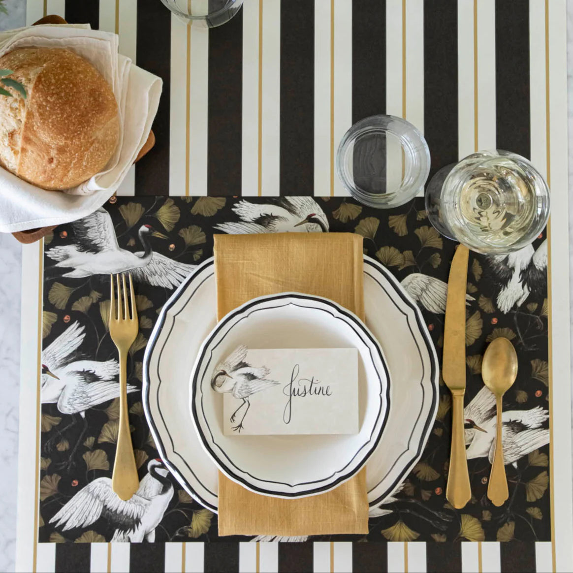 Crane Dance Placemat