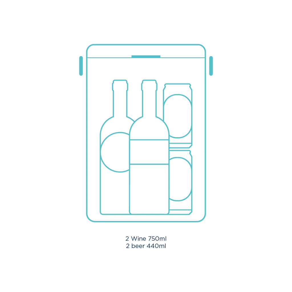 Bazaruto Blue Drinks Box