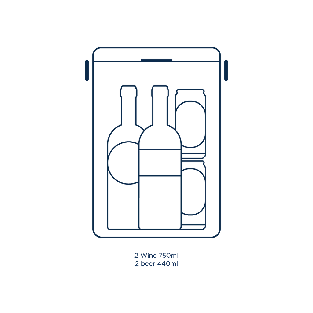 Sea Boat Blue Drinks Box