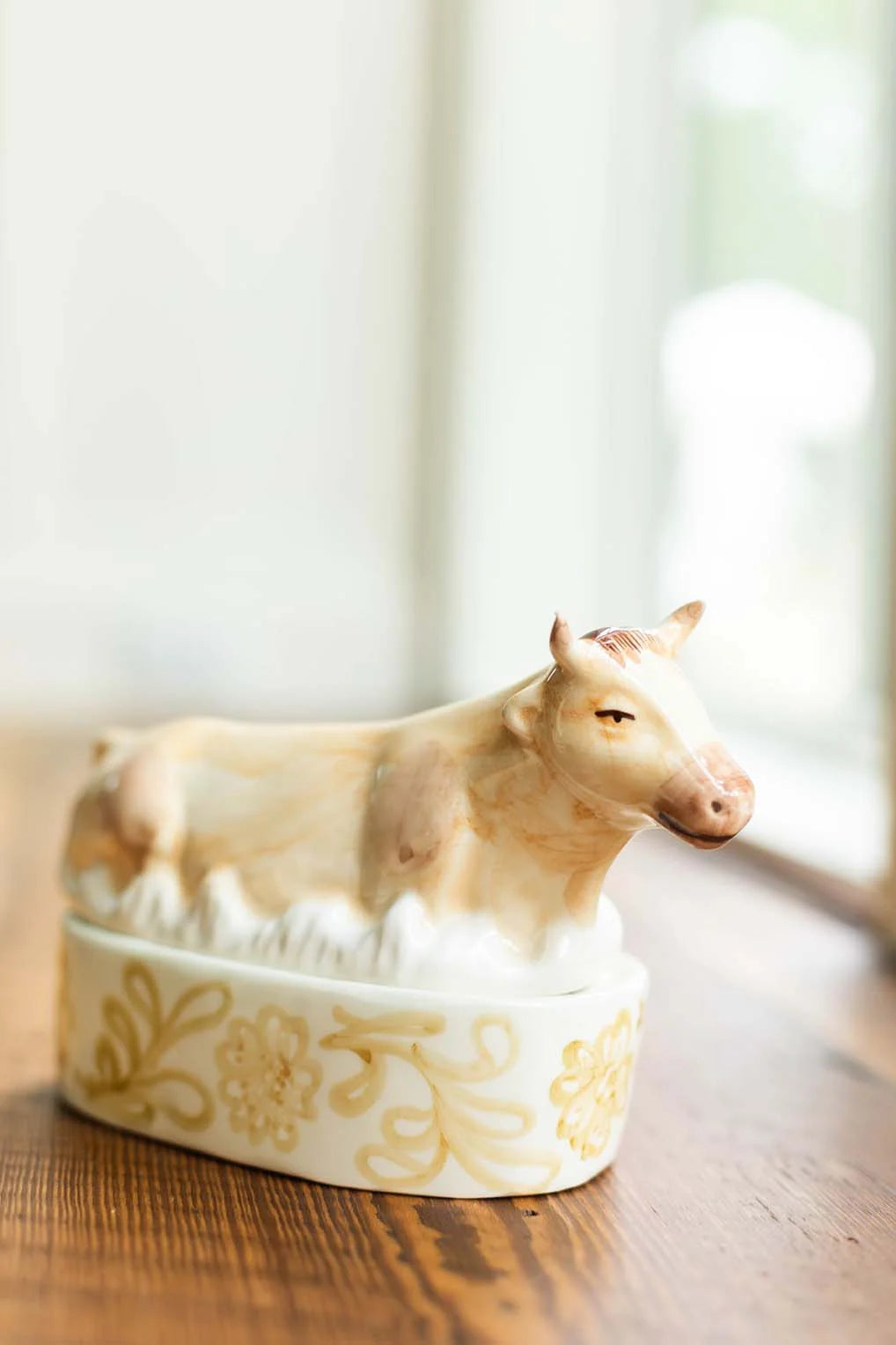 Cow Butter Dish - 2 Colors