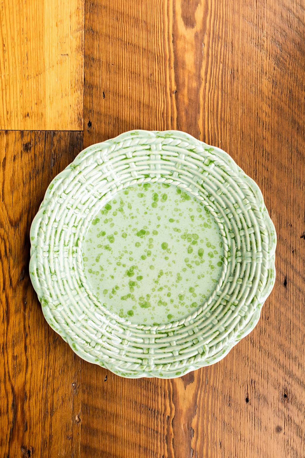 Tortoise Salad/Luncheon Plate - Mint
