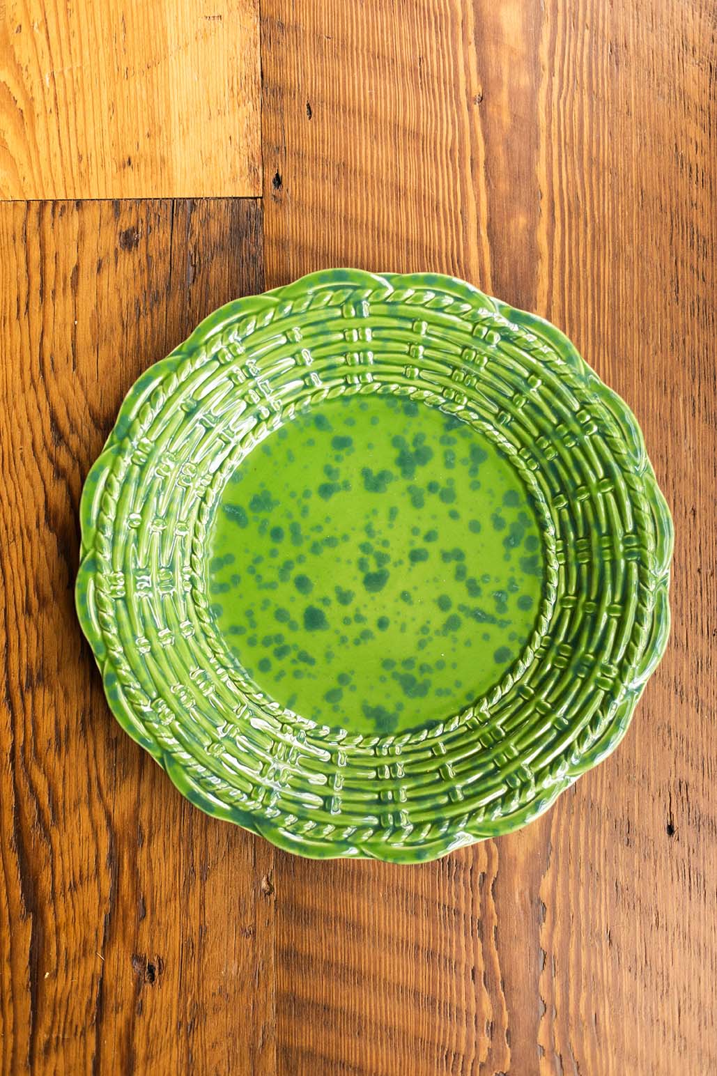 Tortoise Dinner Plate - Cilantro