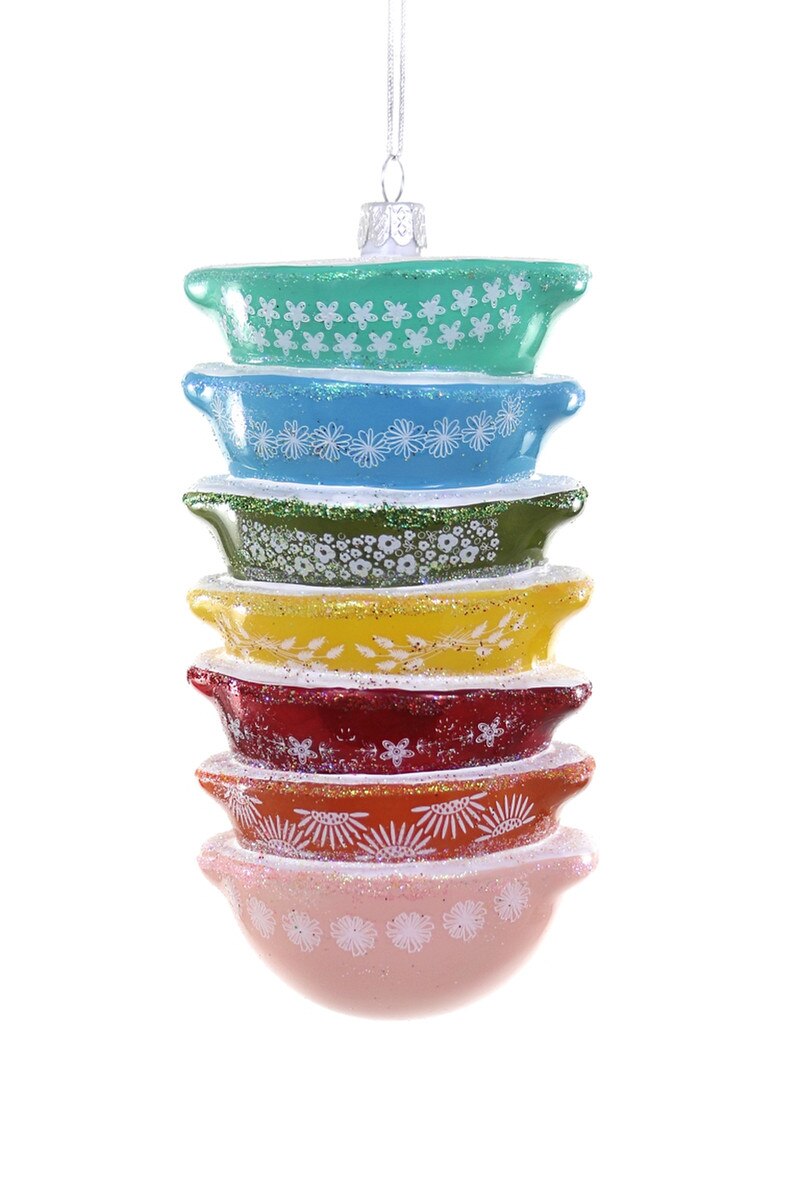 Stacked Mixing Bowl Ornament