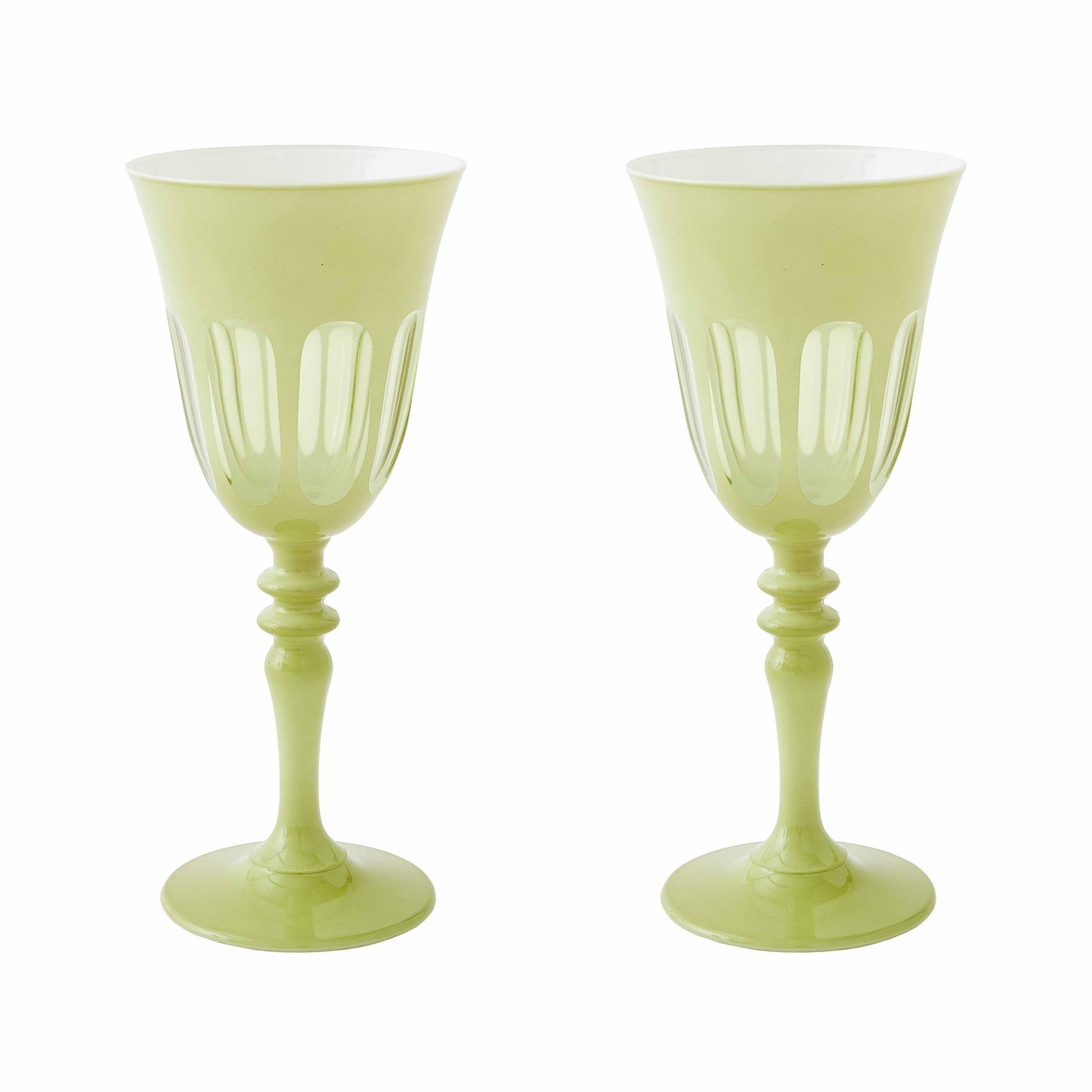 Rialto Glass Wine Pale Sage