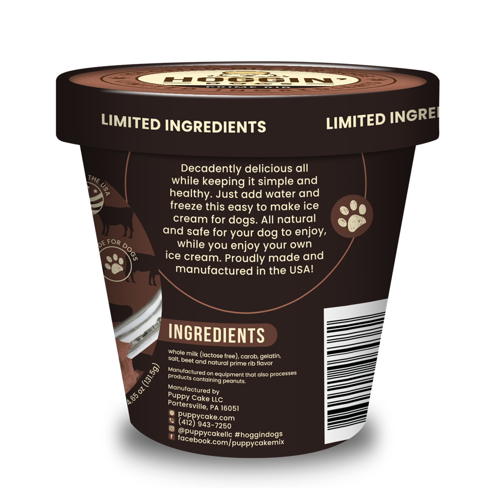 Hoggin' Dogs Ice Cream - Prime Rib