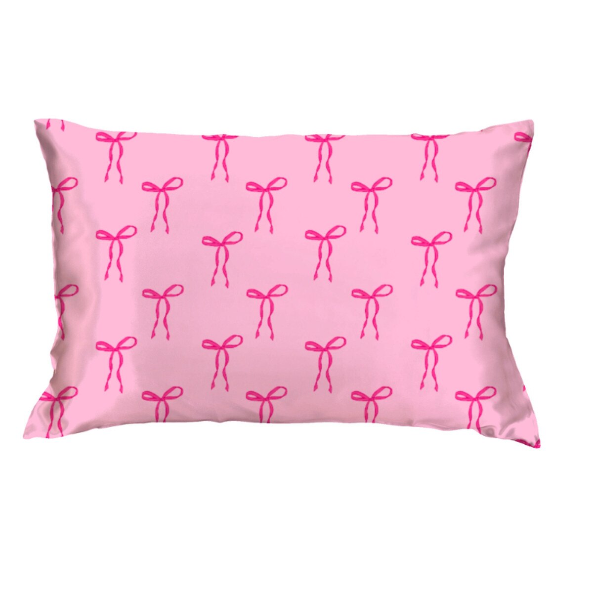 Tied with a Bow Satin Pillow Case