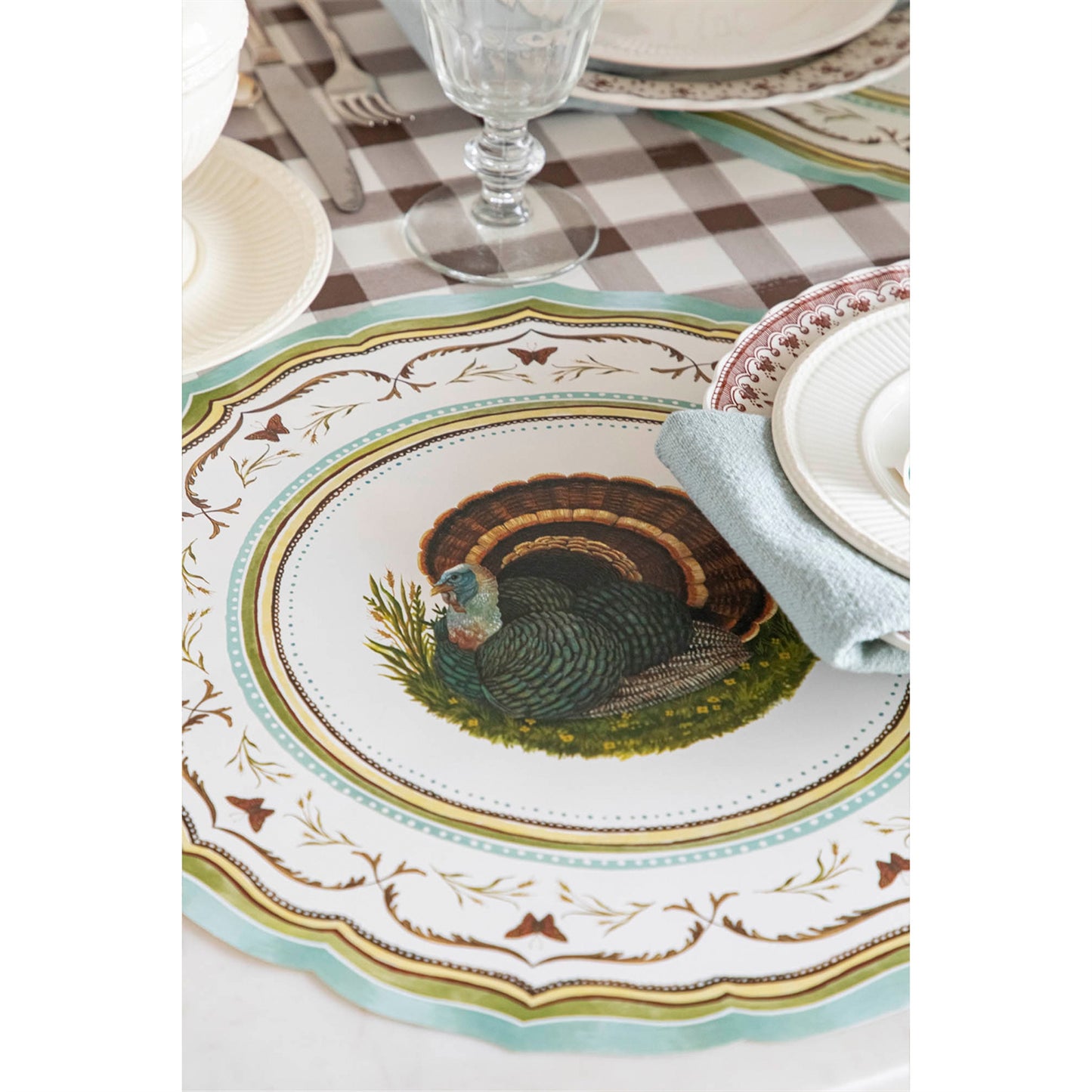 Heritage Turkey China Placemats