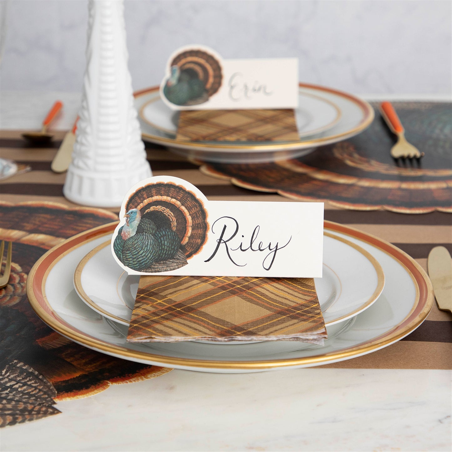 Heritage Turkey Place Card