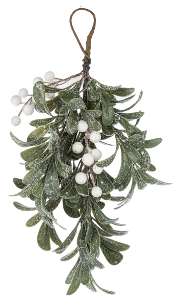 Mistletoe Berry Swag Plastic