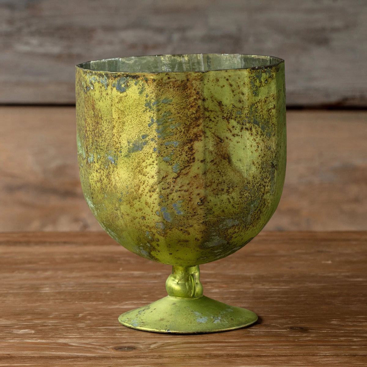 Antique Glass Chalice