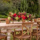 Wooden Serving Trays on Turned Legs DISPLAY