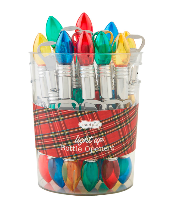Christmas Bulb Light-Up Bottle Openers