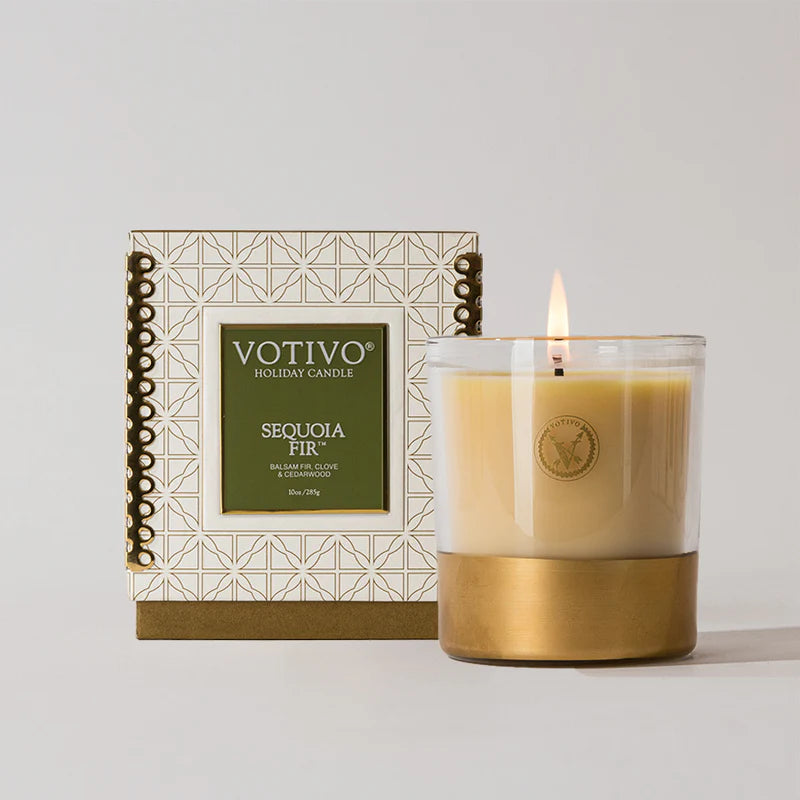 Holiday Collection Votive Candle Sequoia Fir