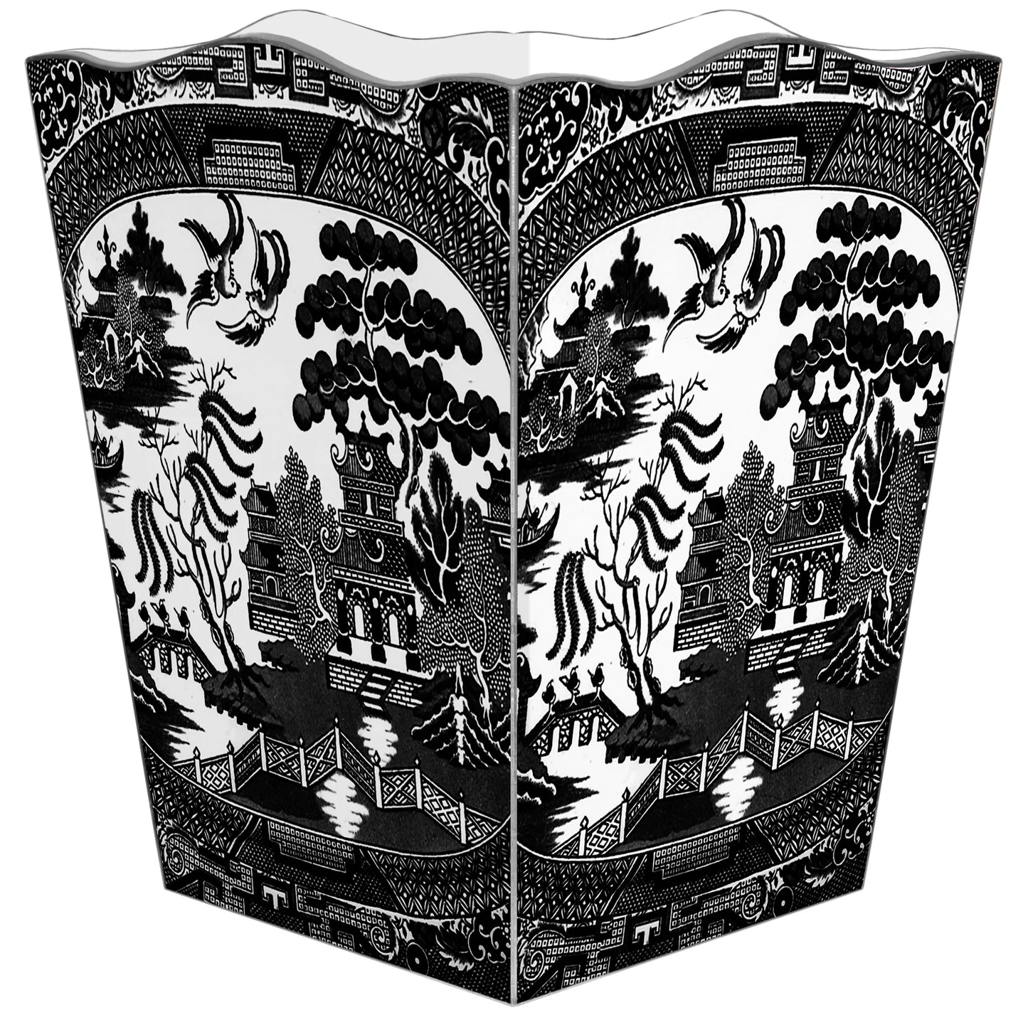 Waste Basket - Black Willow