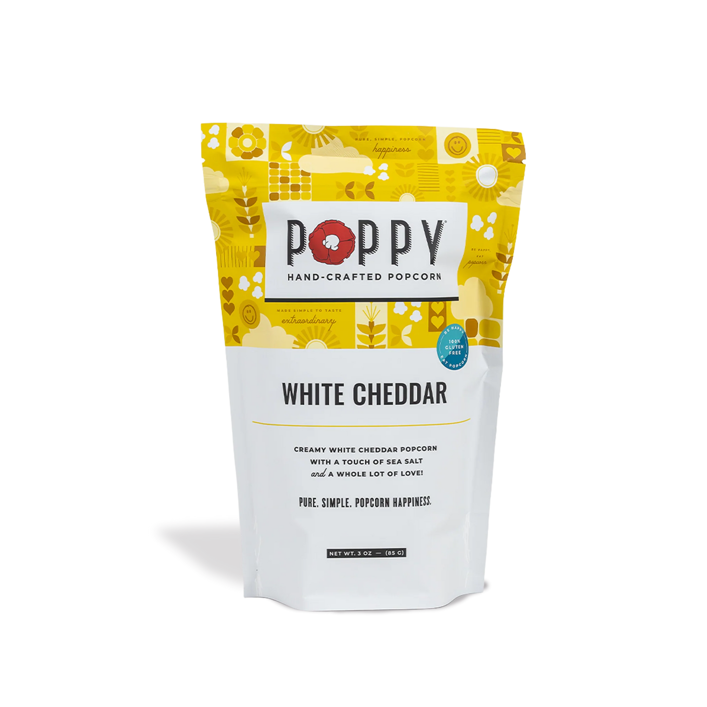 Poppy White Cheddar Popcorn