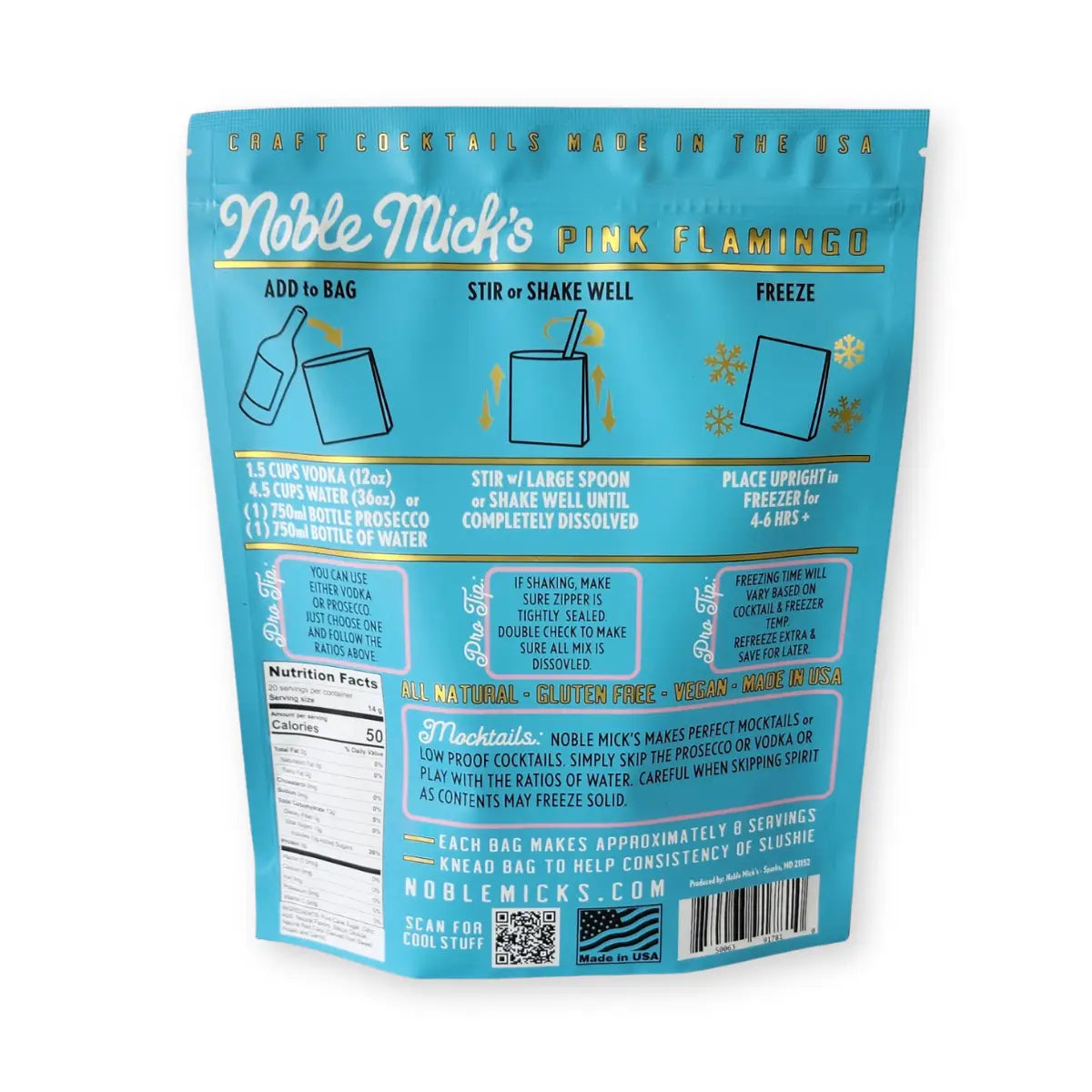 Pink Flamingo Frozen Cocktail