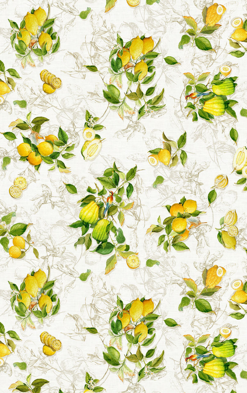 Limoncello Linen Tablecloth 67" x 122"