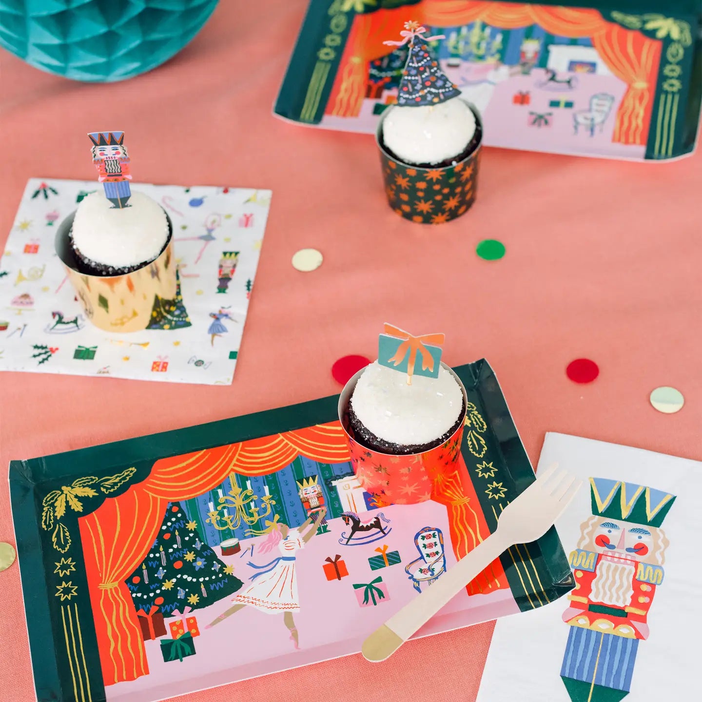 Nutcracker Large Plates