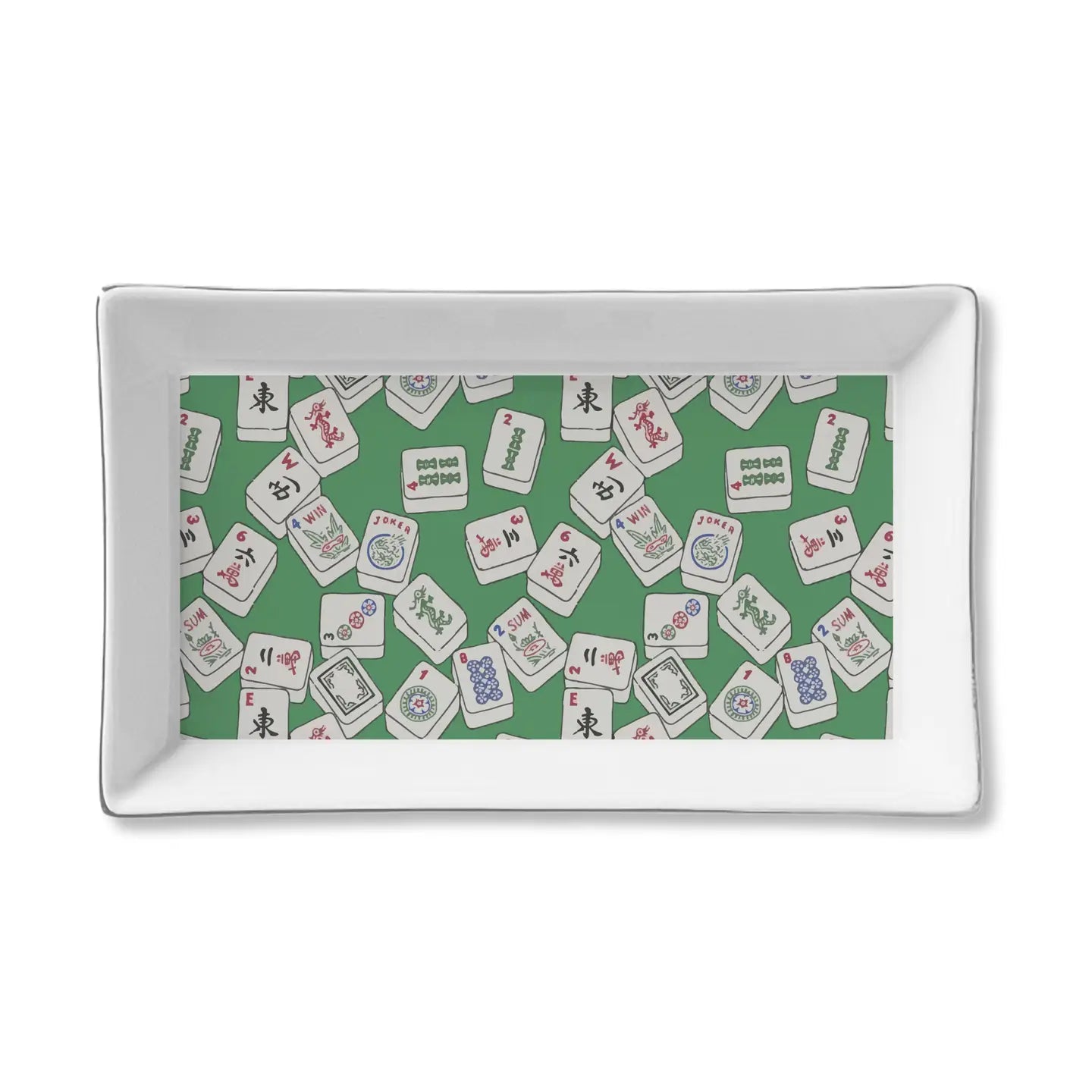 Mahjong Ceramic Tray